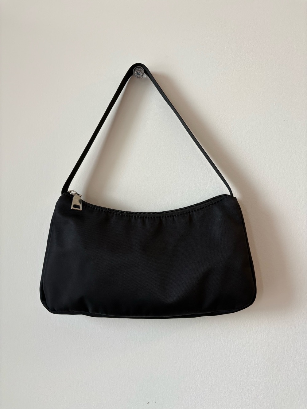 bp Black Minimal Shoulder Bag